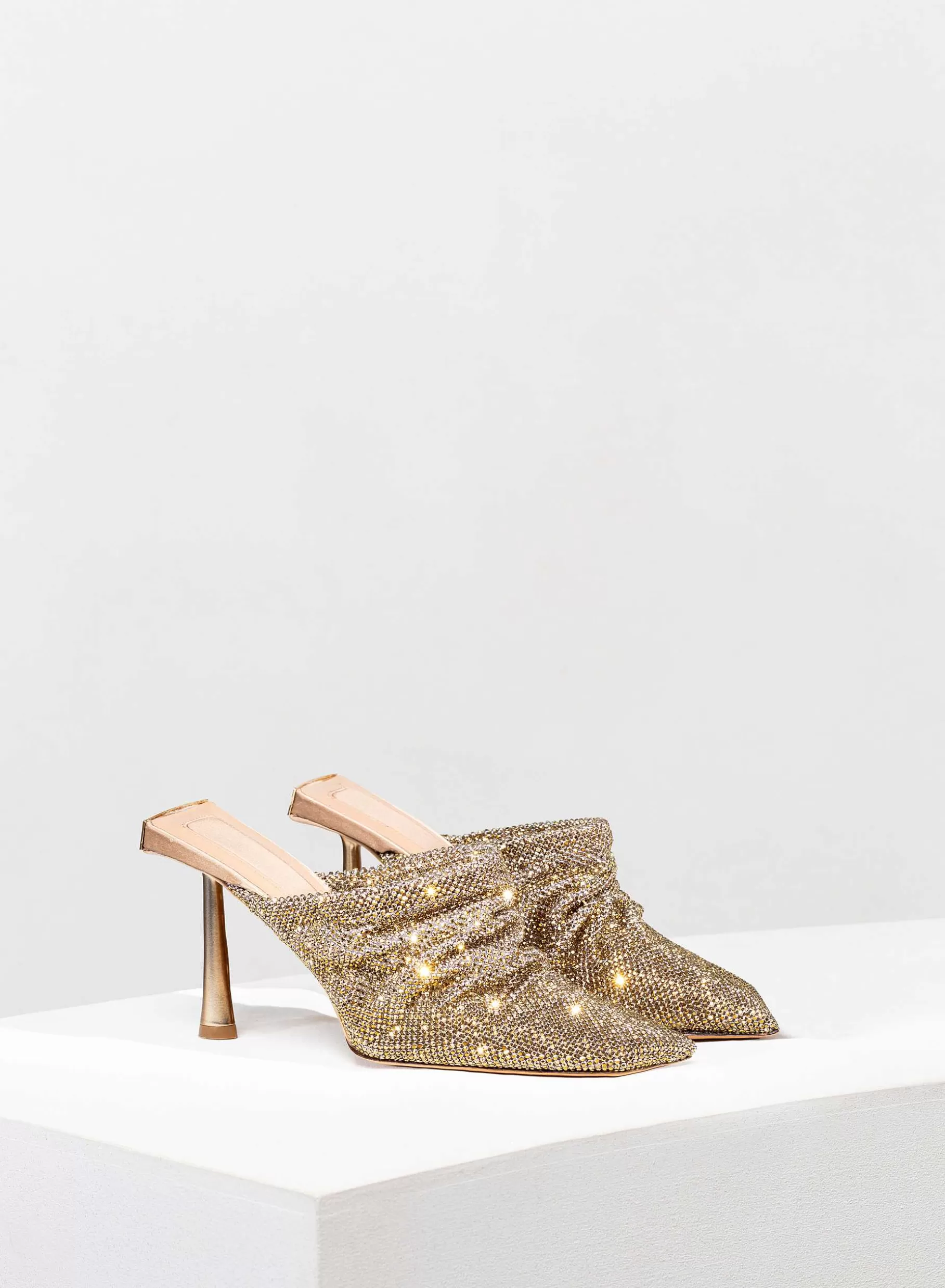 Benedetta Bruzziches Goliarda Golden Eyes Aurum> Mules