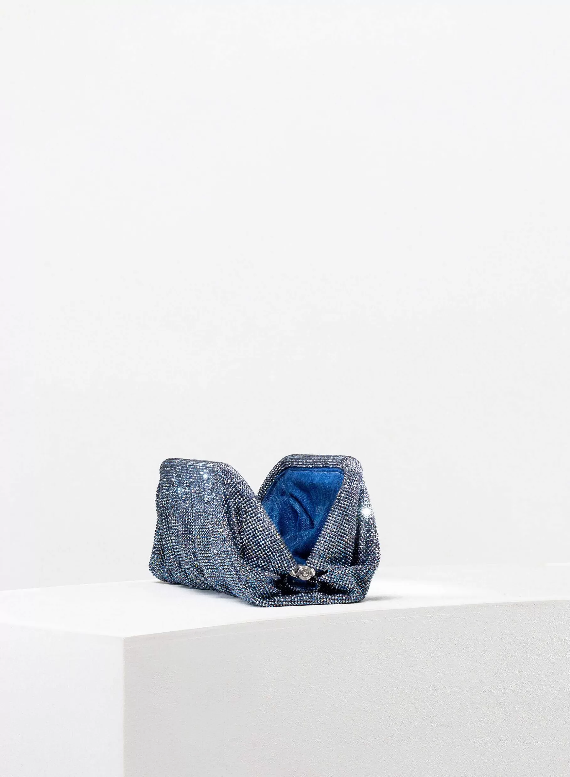 Benedetta Bruzziches Venus La Grande Boyfriend Denim> Crystal Bag