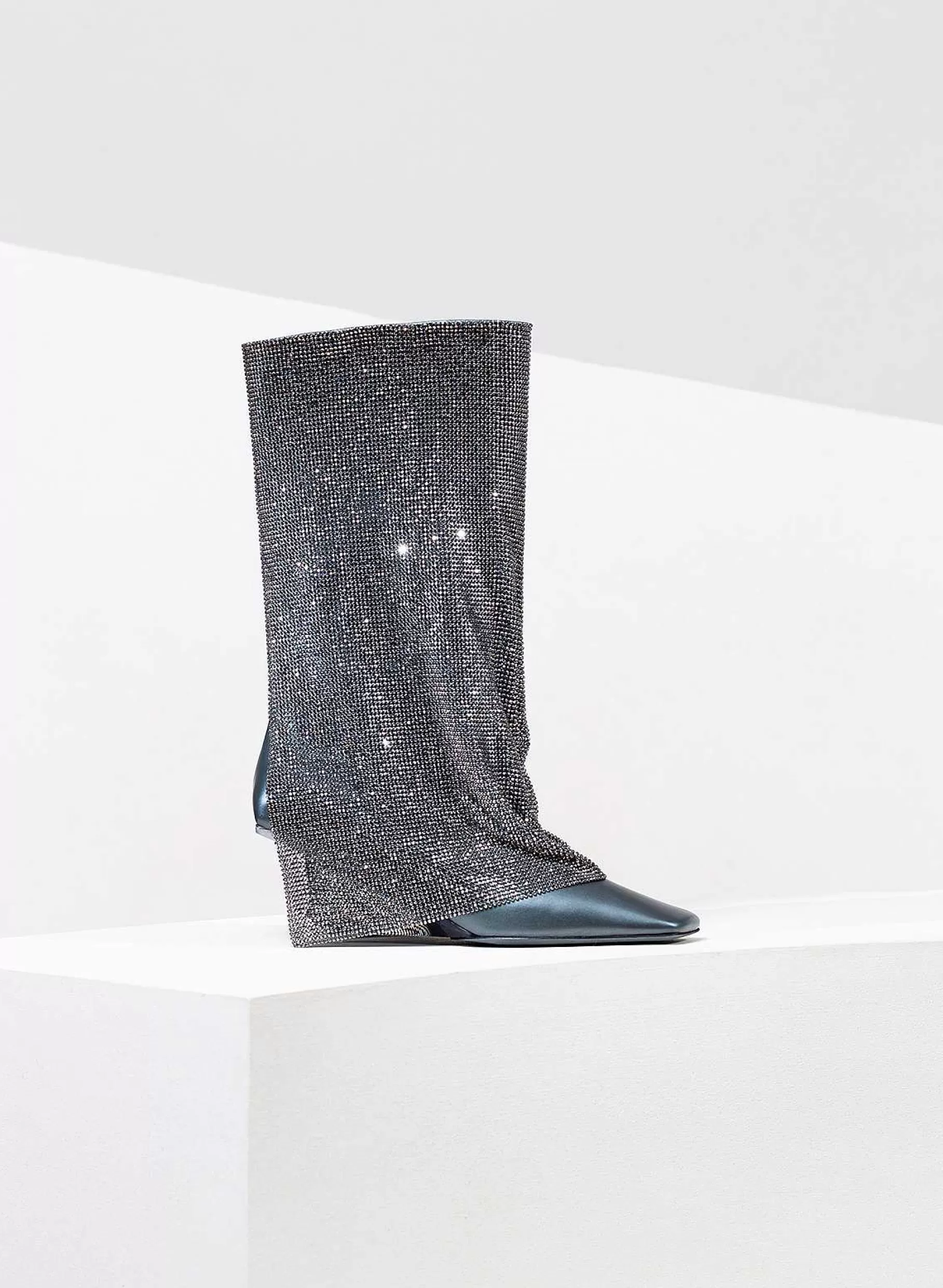 Benedetta Bruzziches Virginia Aluminium Black> Boots