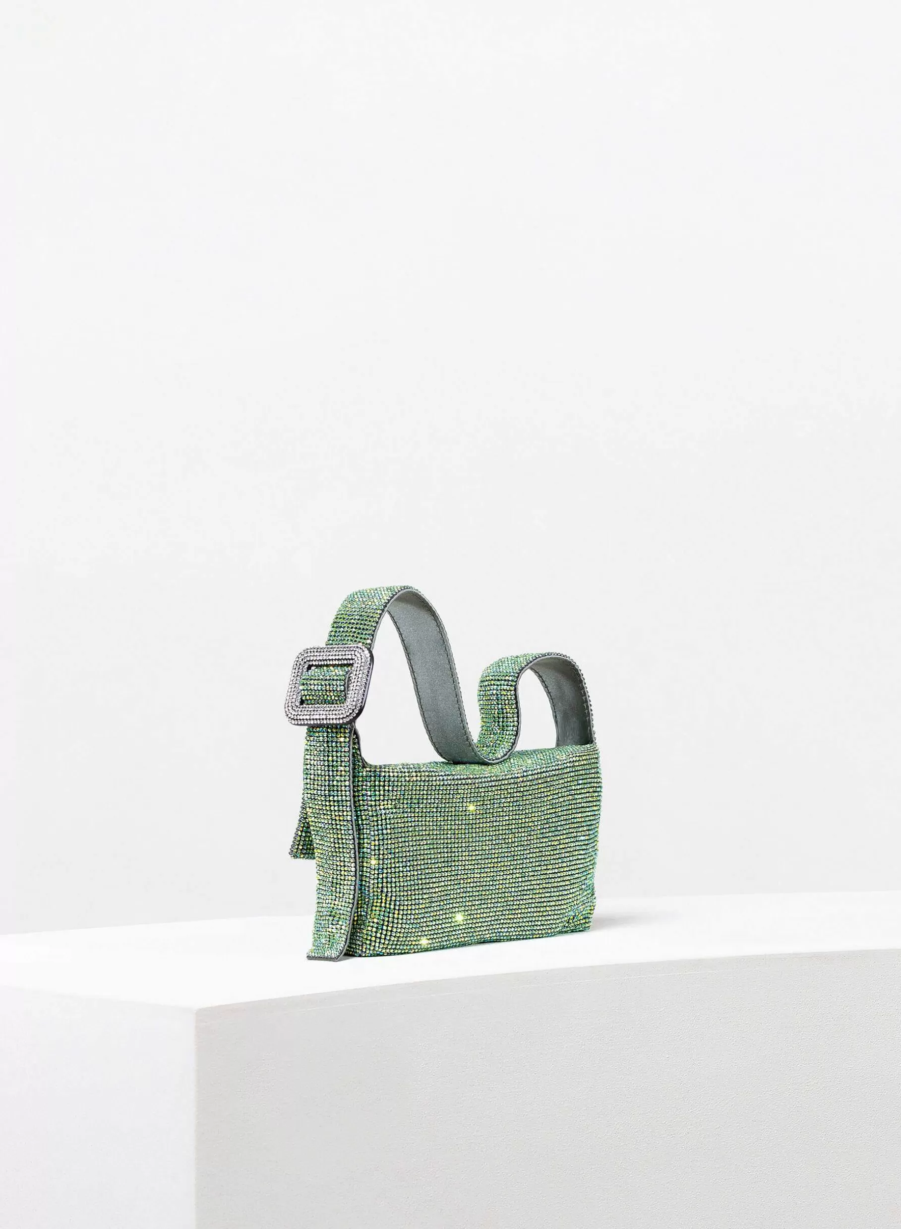 Benedetta Bruzziches Vitty La Mignon Fantasy Green> Crystal Bag