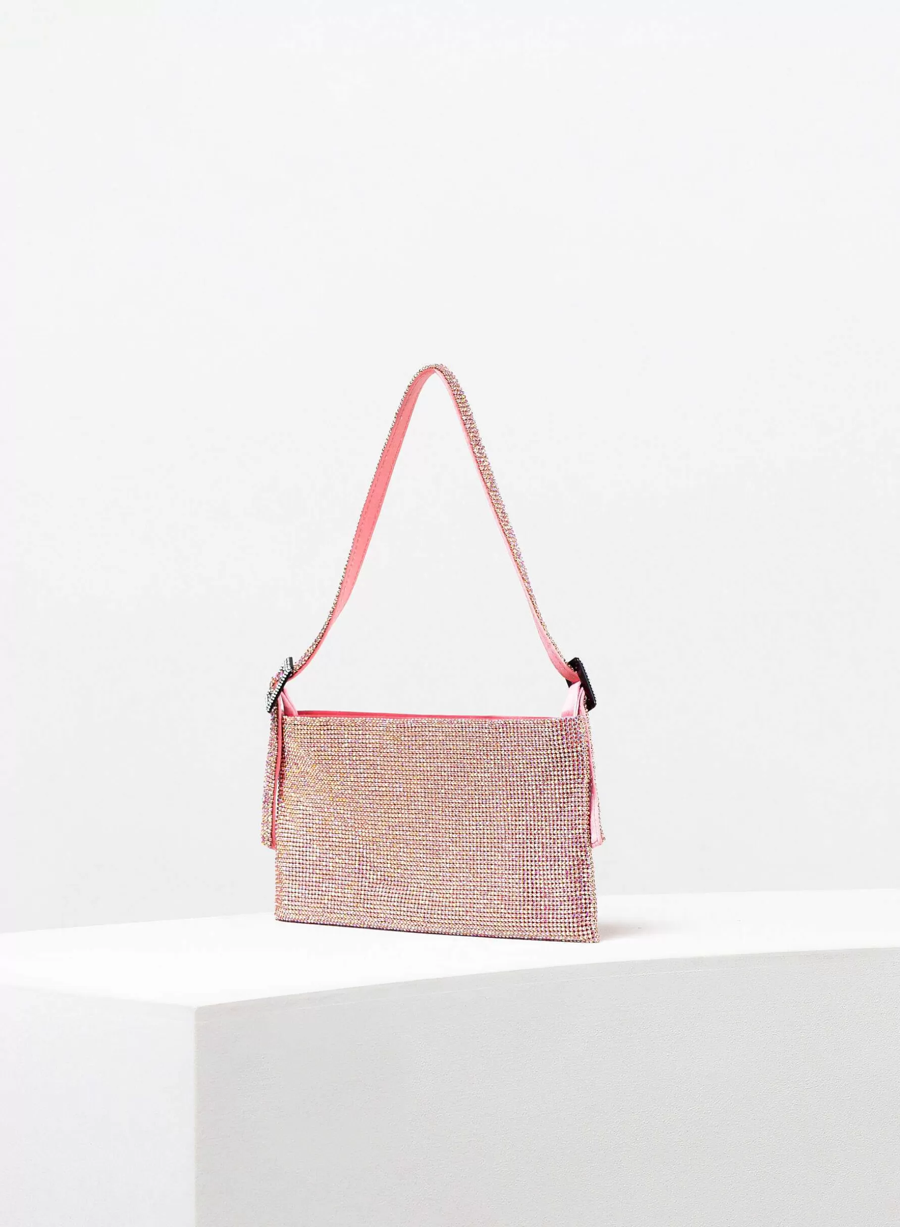 Benedetta Bruzziches Your Best Friend La Grande- Light Rose> Crystal Bag